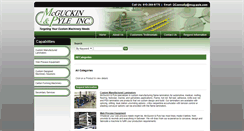 Desktop Screenshot of oemmachinery.mcg-pyle.com