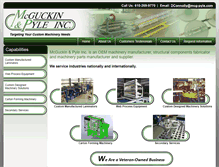 Tablet Screenshot of mcg-pyle.com